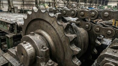 چرخ دنده زنجیر صنعتی