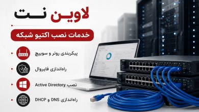 خدمات نصب اکتیو شبکه؛ تعرفه و مراحل اجرا توسط لاوین نت